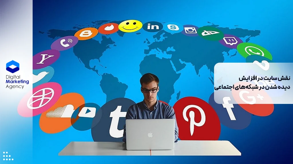 نقش سایت در افزایش دیده شدن در شبکه‌های اجتماعی